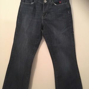 Lee one True fit low waist dark denim jeans